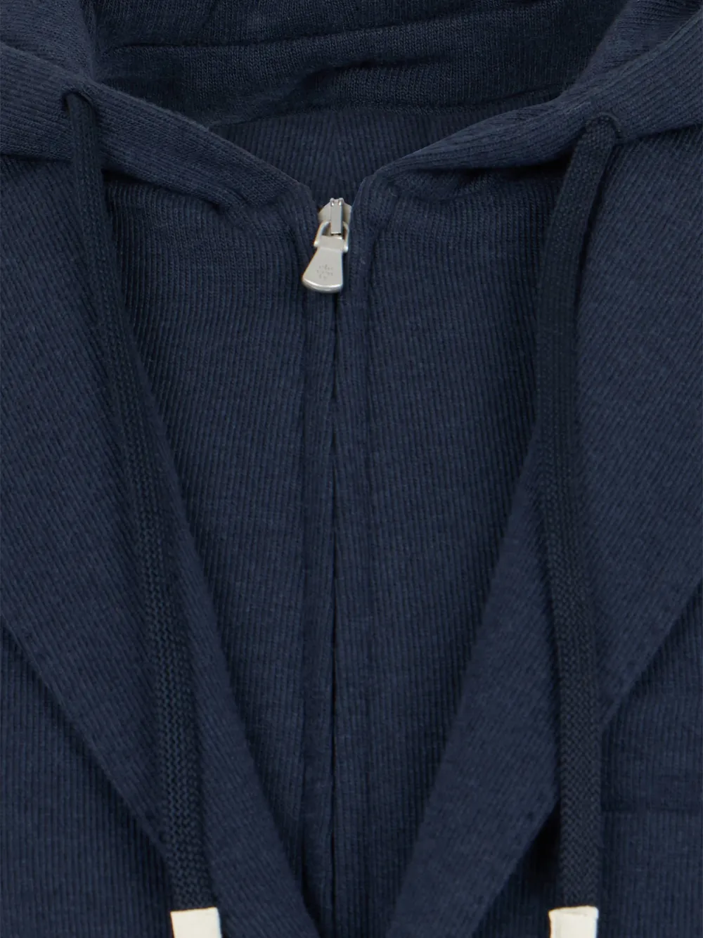 Eleventy hooded single-breasted jacket Blauw