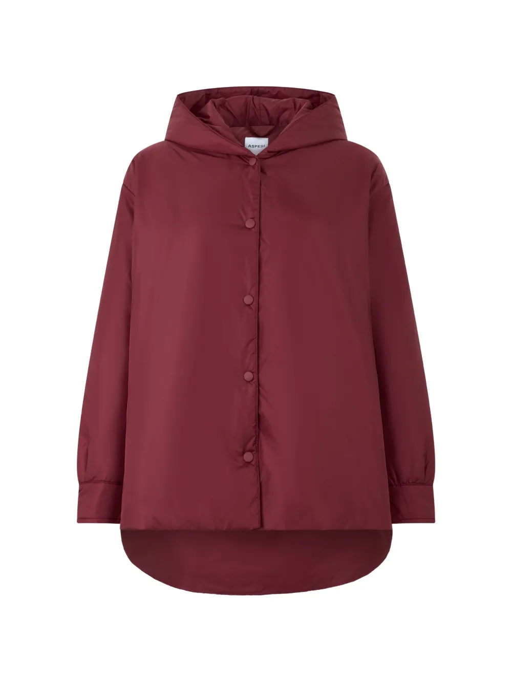 ASPESI Thermore hooded padded jacket - Rot