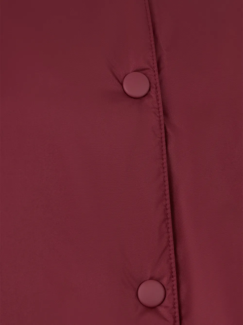 ASPESI Thermore hooded padded jacket Rood