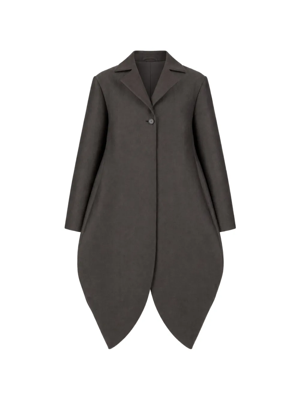 Niccolò Pasqualetti Tulipano curved-hem coat