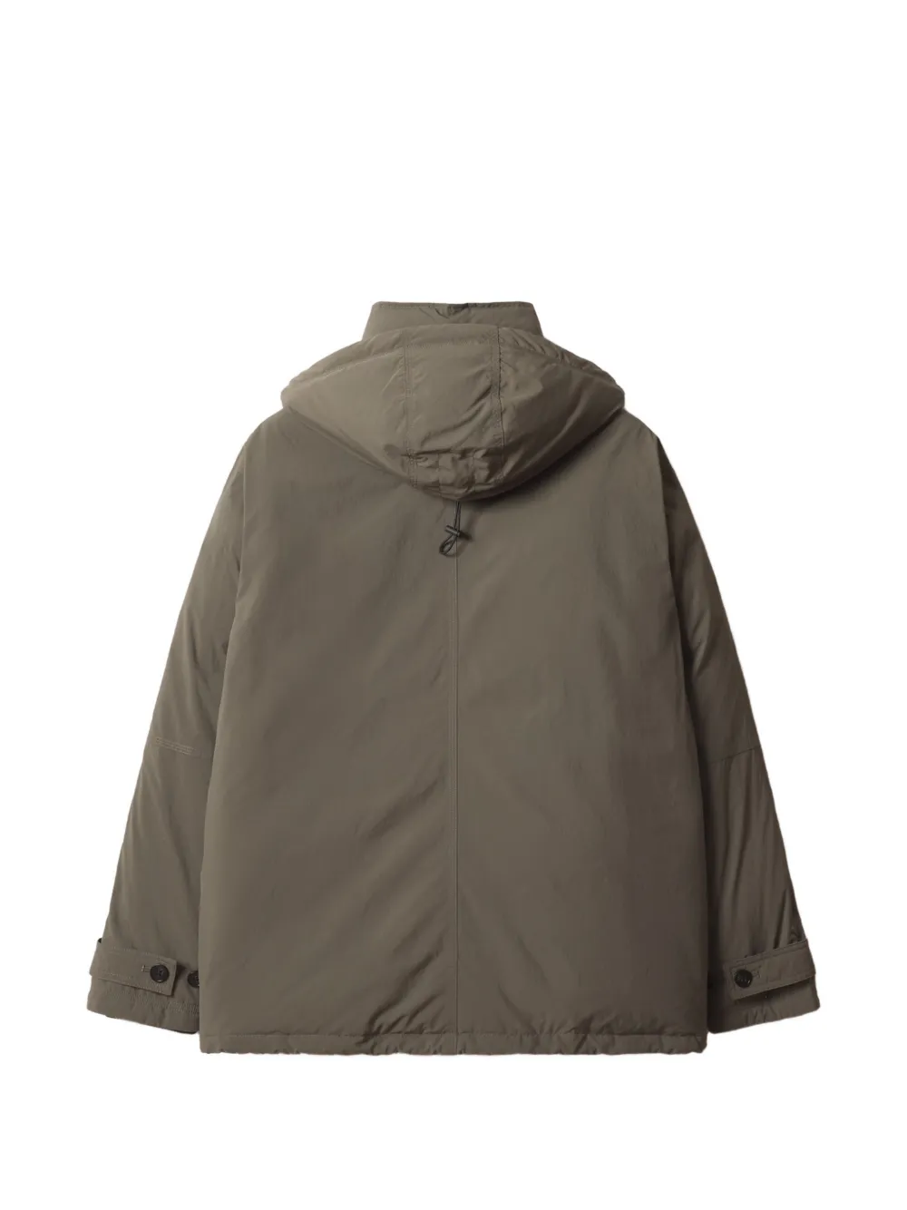 Maison Kitsuné Jack met capuchon en logopatch Groen