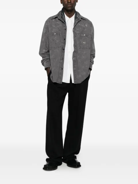 MM6 Maison Margiela distressed denim jacket