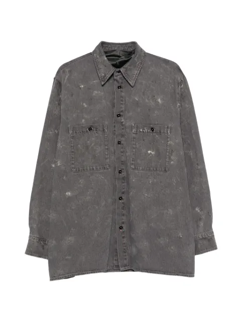 MM6 Maison Margiela distressed denim jacket