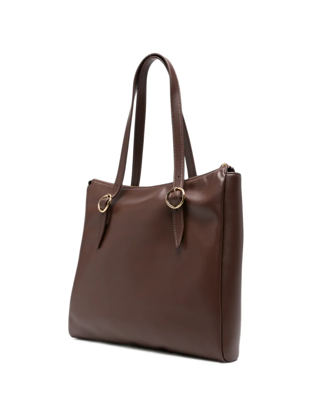 Love Moschino Shopper met franje Bruin