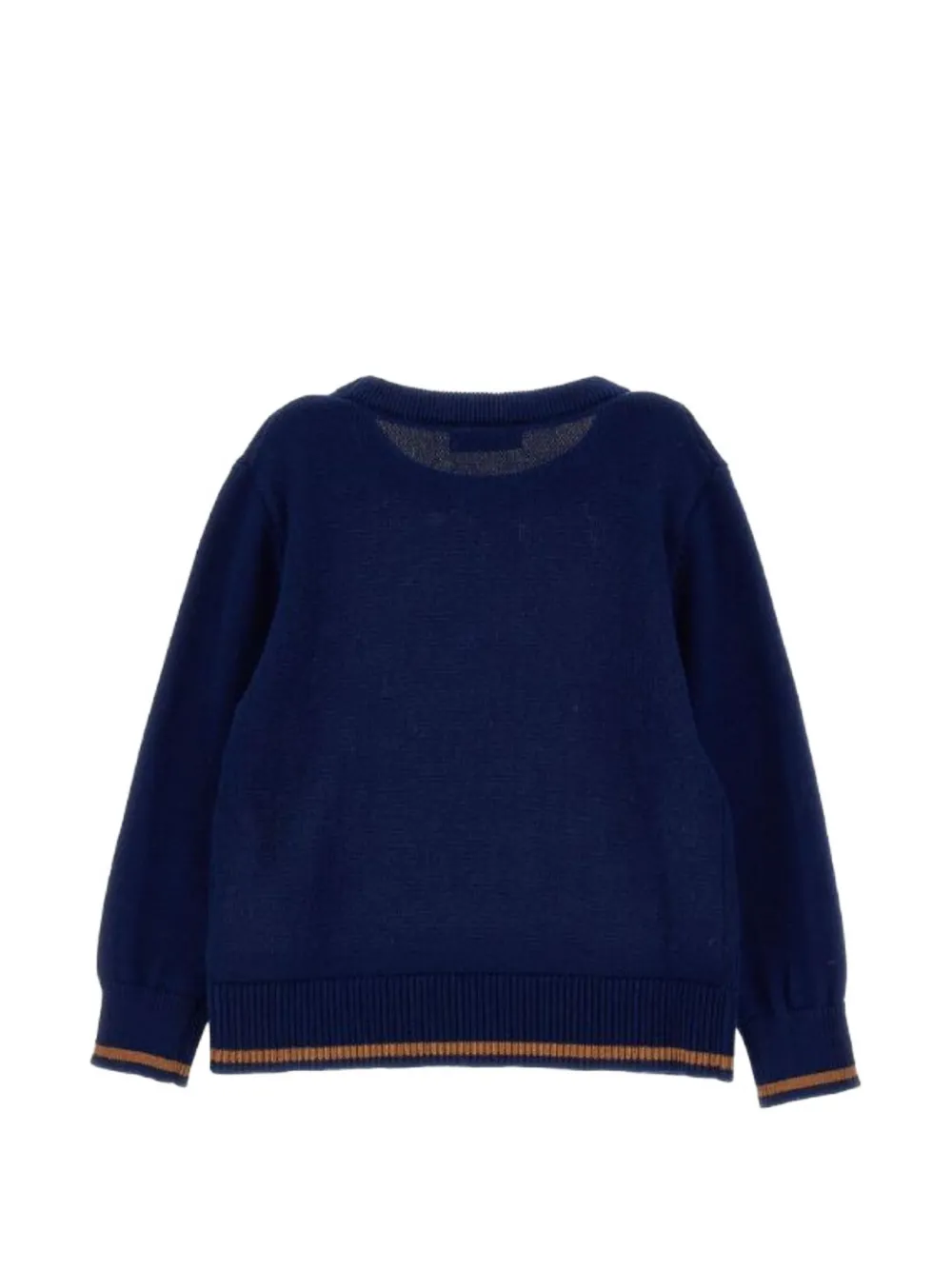 Monnalisa Donald Duck gebreide trui met intarsia Blauw