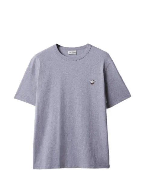 CAFÉ KITSUNÉ Barista fox-patch T-shirt