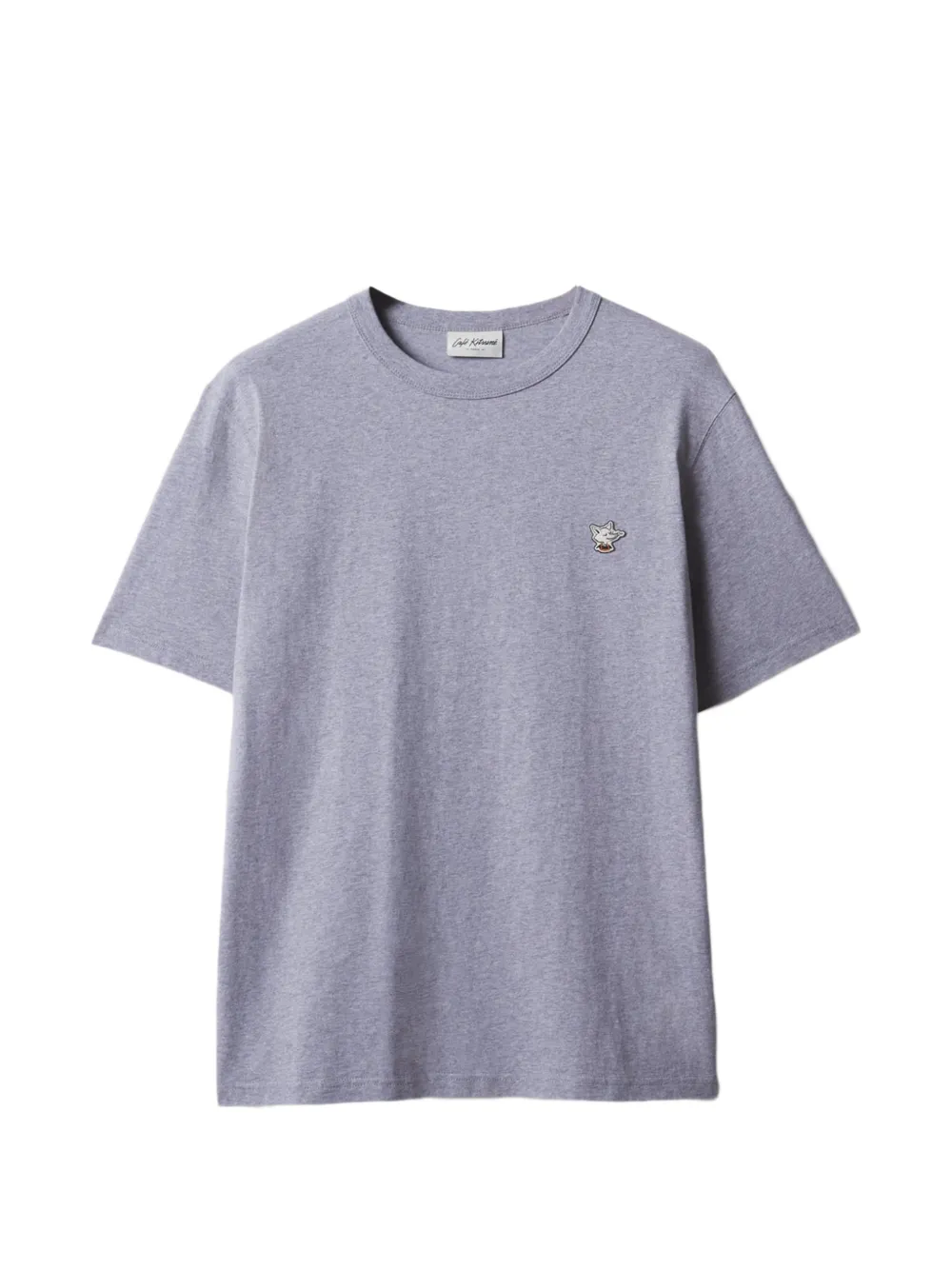 CAFÉ KITSUNÉ Barista fox-patch T-shirt