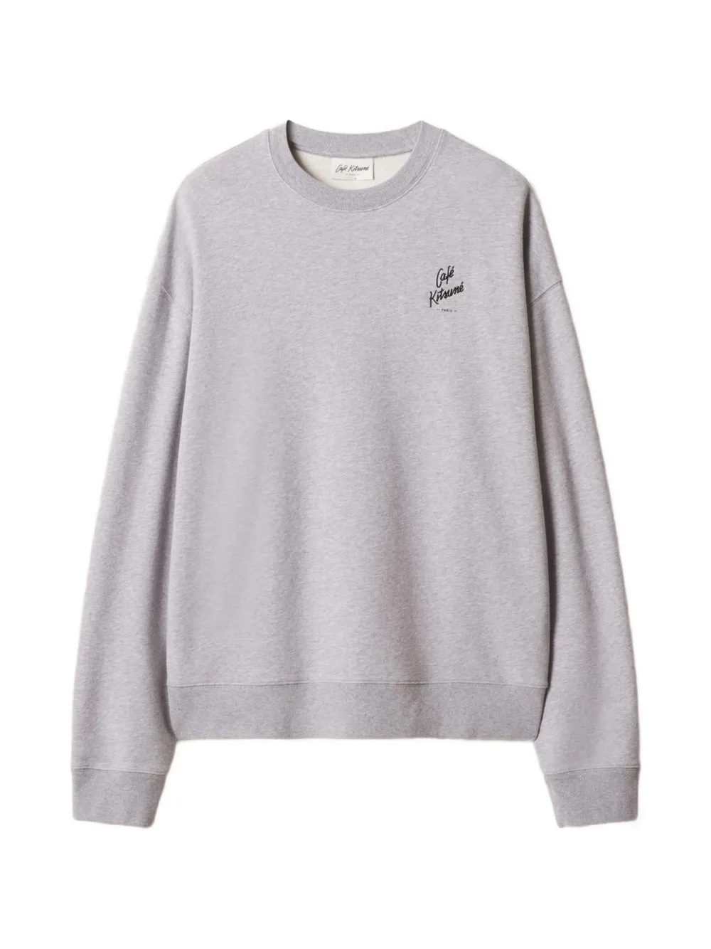 CAFÉ KITSUNÉ logo-print sweatshirt