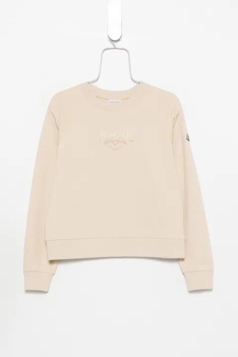 Moncler logo-embroidered raglan-sleeve sweatshirt