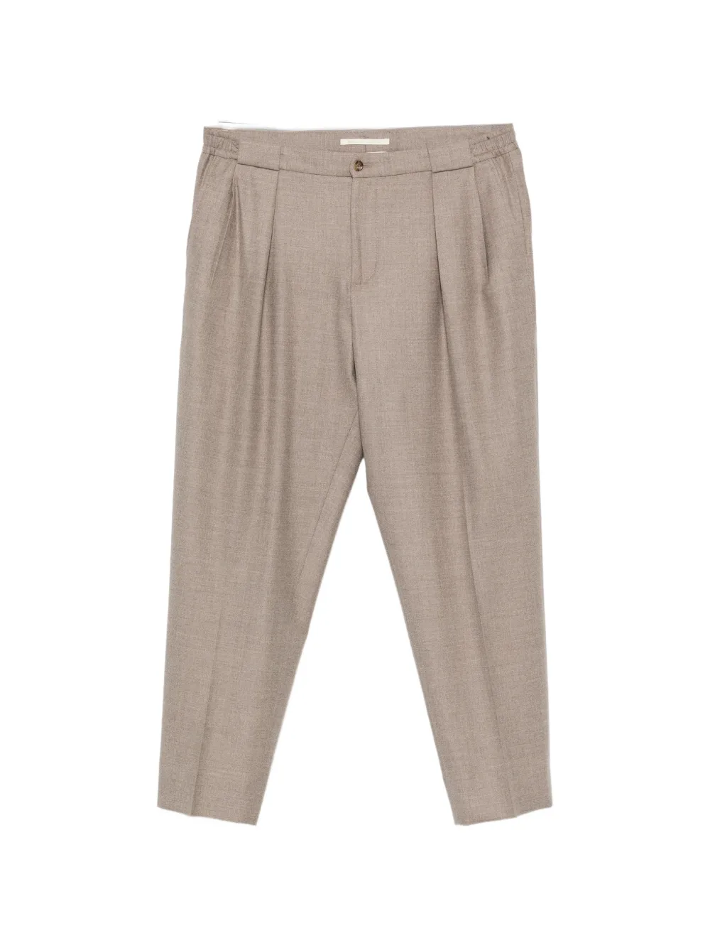 Briglia 1949 pleated tapered trousers - Tons neutres