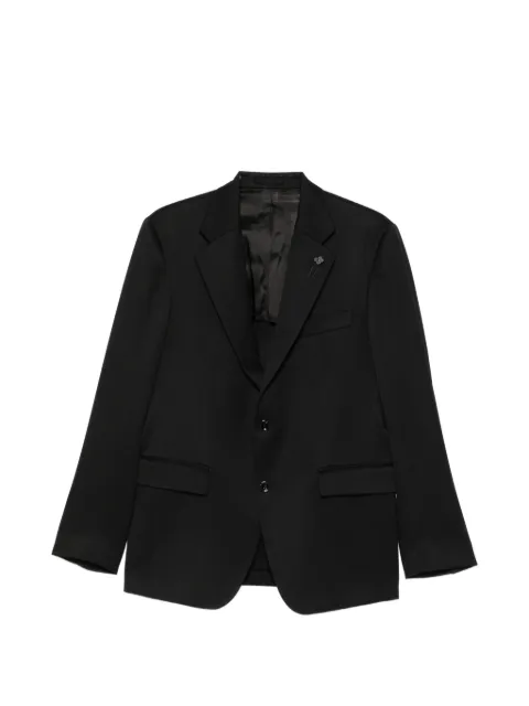Lardini single-breasted notched-lapels blazer
