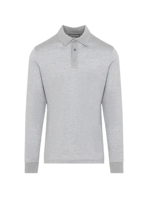 Canali playera tipo polo manga larga