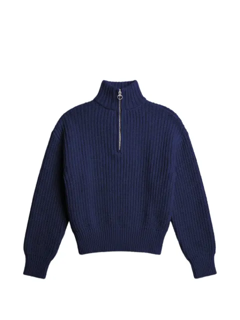 Bram’s Fruit half-zip ribbed sweater