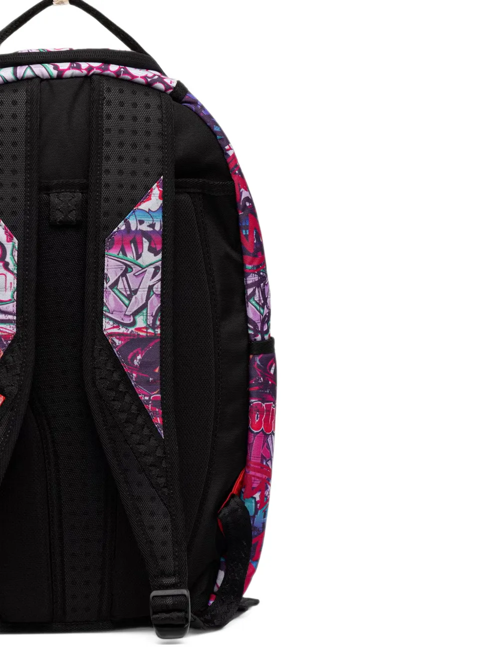 Sprayground x My Little Pony Shark Mouth rugzak met graffiti-print Paars