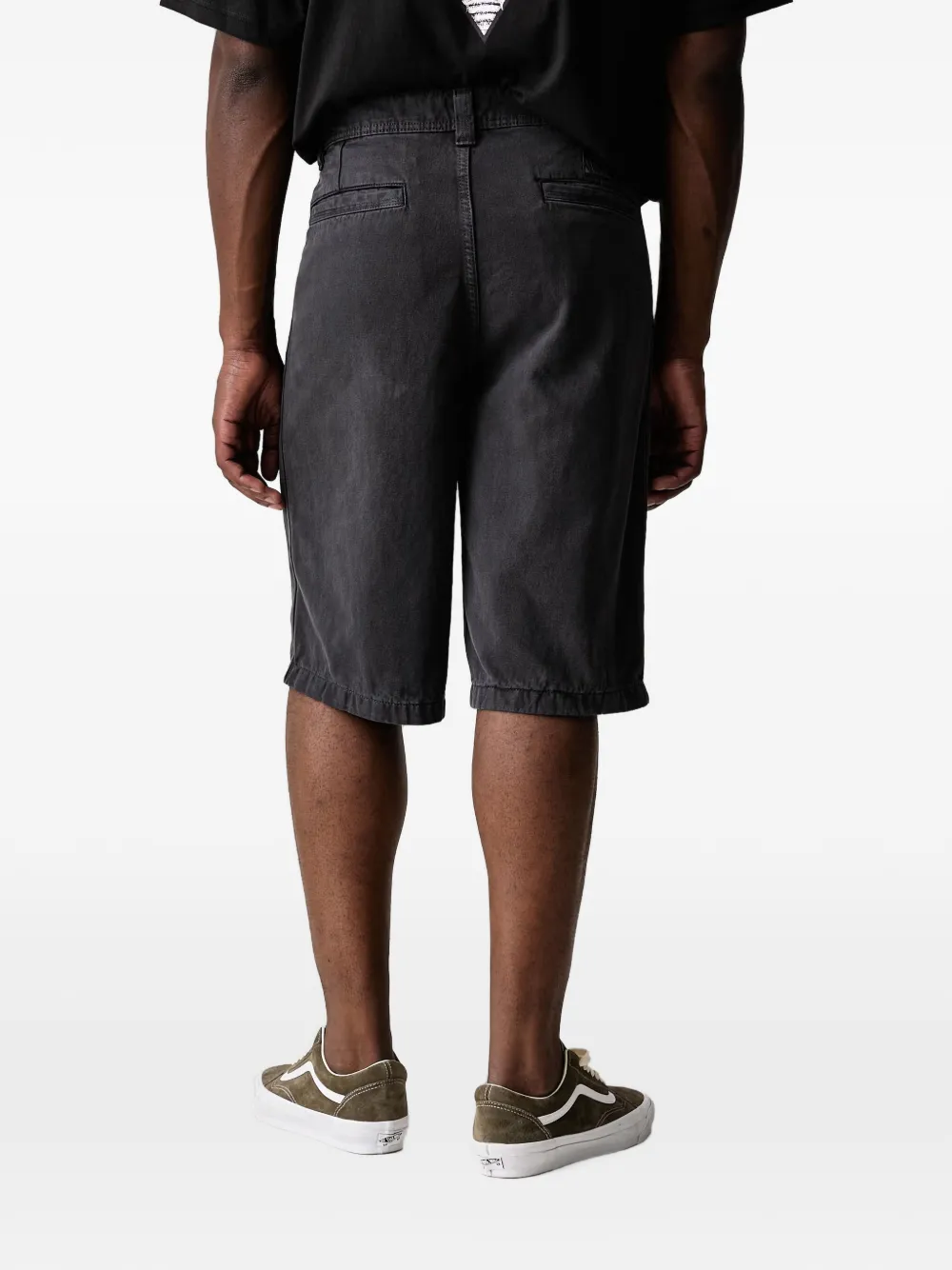 Vans Authentic denim shorts Grijs
