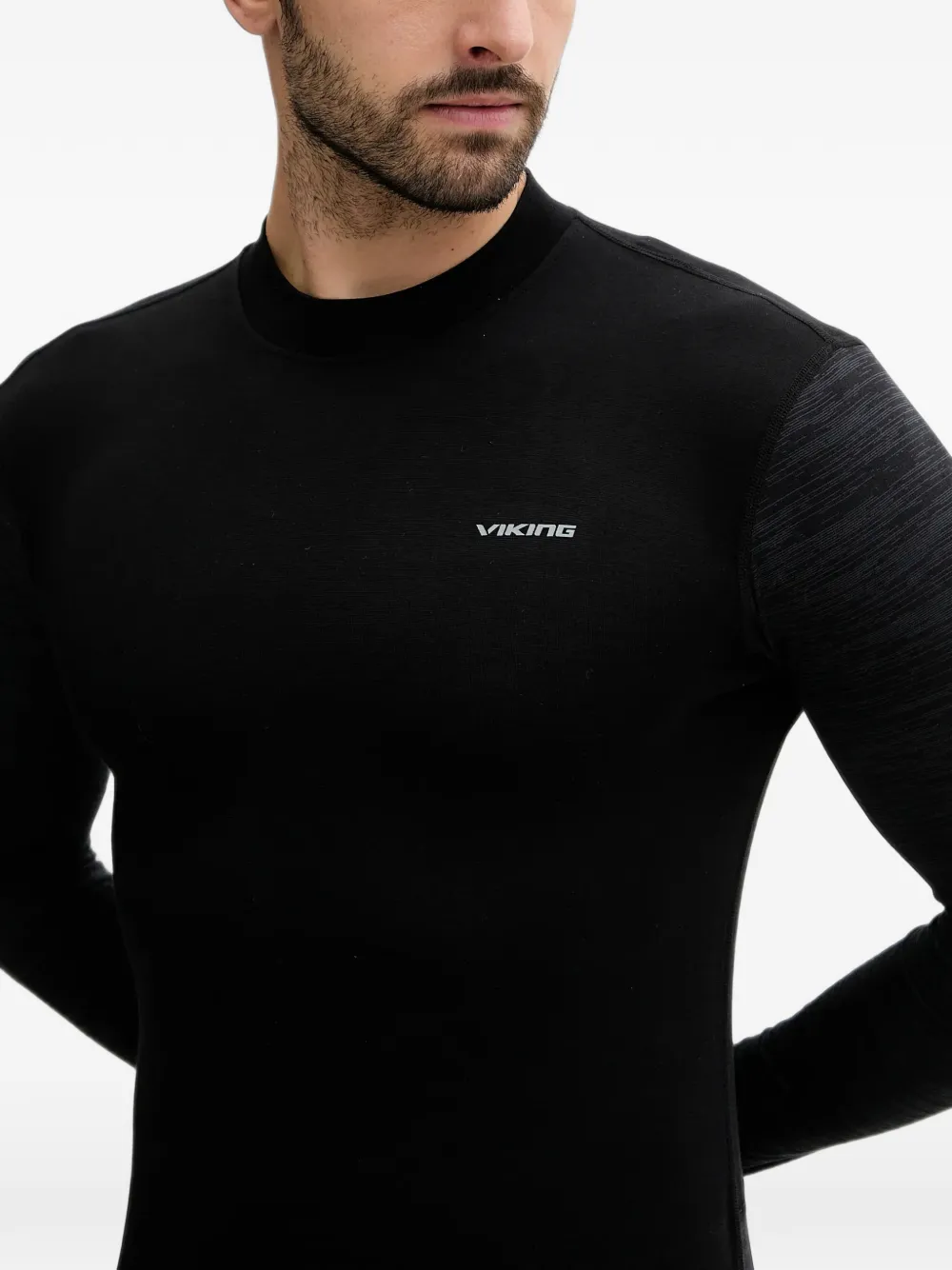 Viking Novena logo-print base layer set Zwart