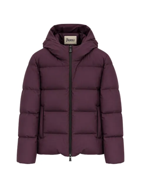 Herno quilted hooded jacket