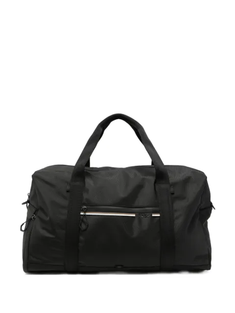 BOSS Stenson logo-print holdall