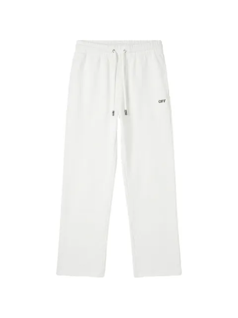 Off-White Diagonals-print drawstring track pants