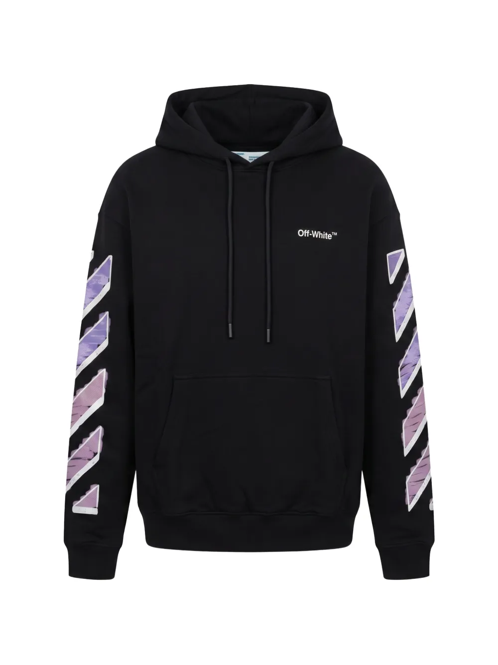 Off-White Arrows Diagonals hoodie - Black