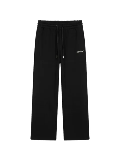 Off-White logo-print drawstring track pants