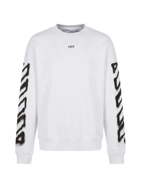 Off-White Arrows-print Diagonals sweatshirt