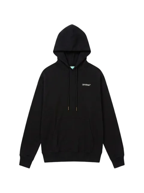 Off-White Arrows-print drawstring hoodie