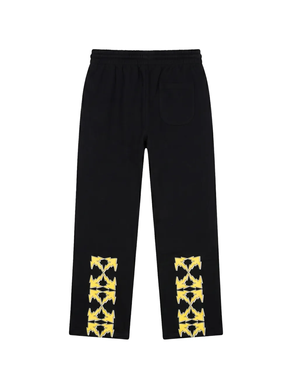 Off-White logo-print track pants Zwart
