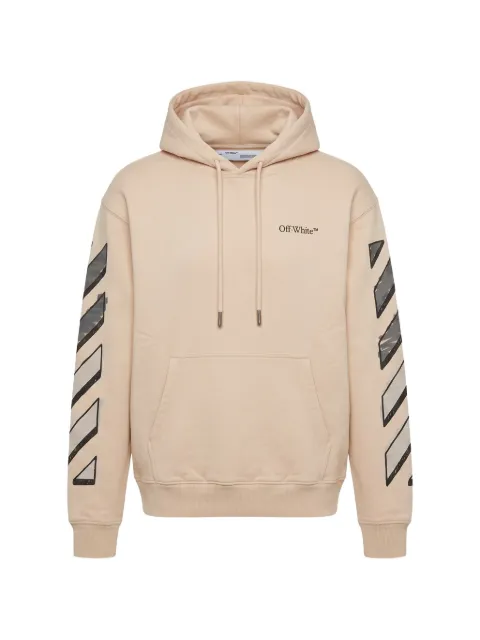 Off-White Arrows Diagonals-print hoodie