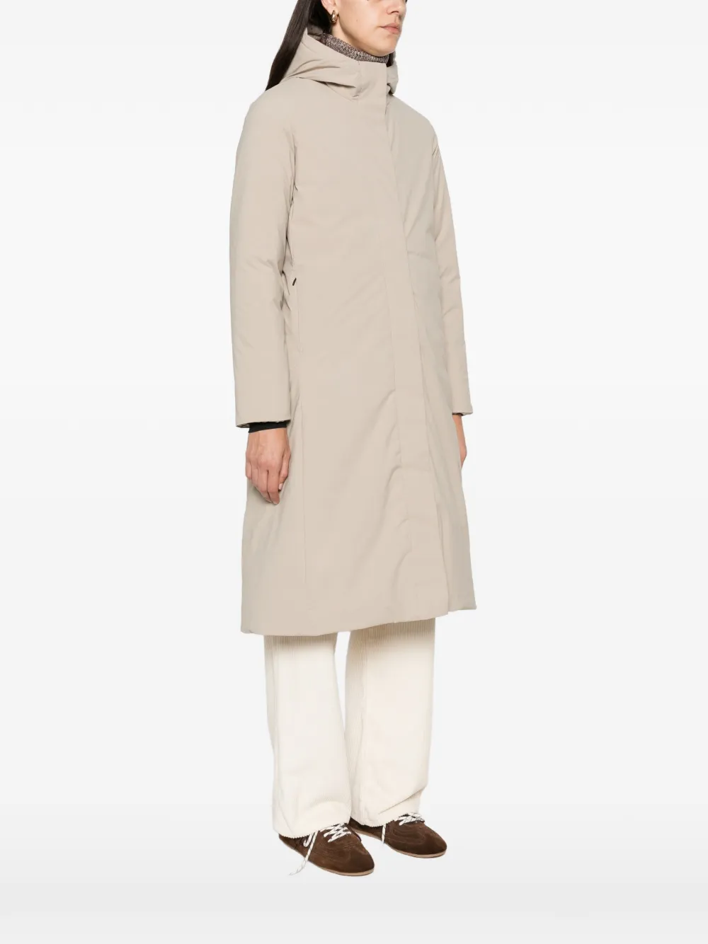 Save The Duck Rosalie jas met capuchon Beige