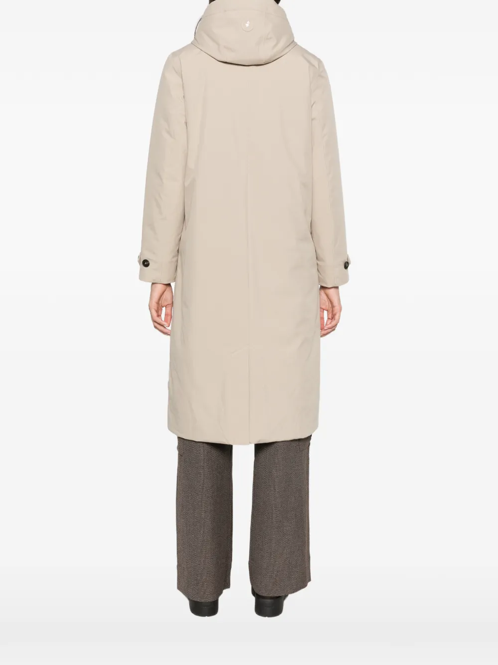 Save The Duck Blanca jas met capuchon Beige