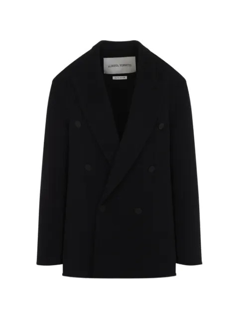 Alberta Ferretti double-breasted belted coat