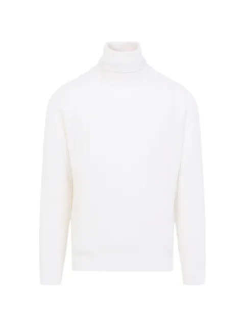 Canali ribbed roll-neck sweater