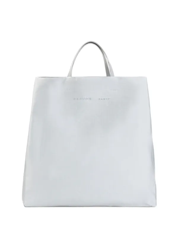 Carven Jeanne Logo-embroidered Tote Bag in White