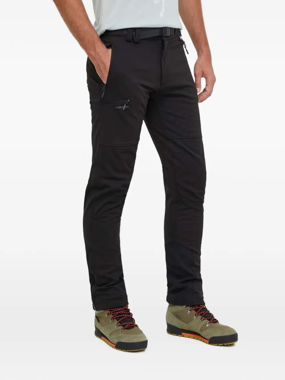 Viking Summit Warm 2.0 belted logo-print trousers - Noir Viking Summit Warm 2.0 belted logo-print trousers - Noir