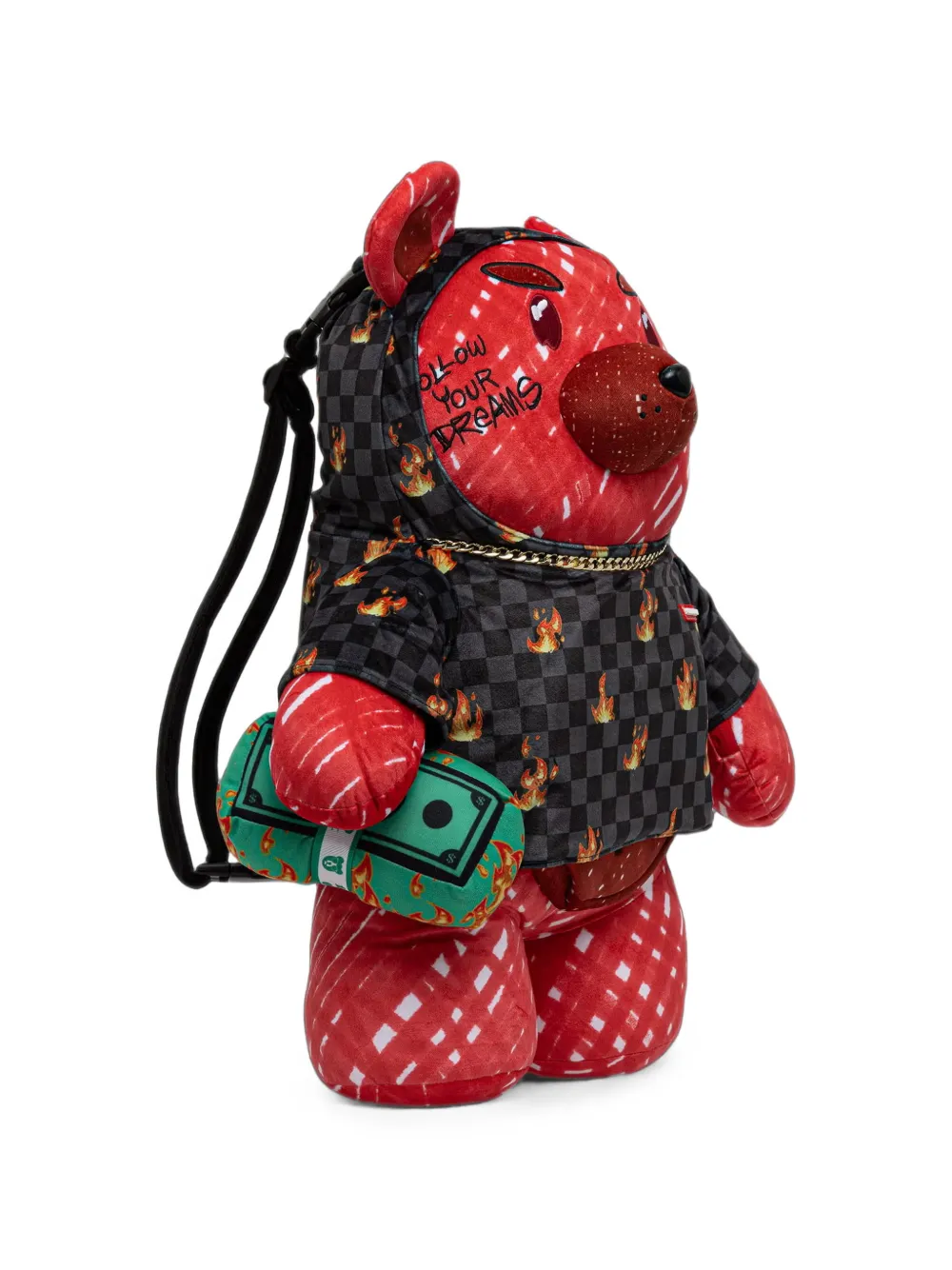 Sprayground Rugzak met beer-design Rood