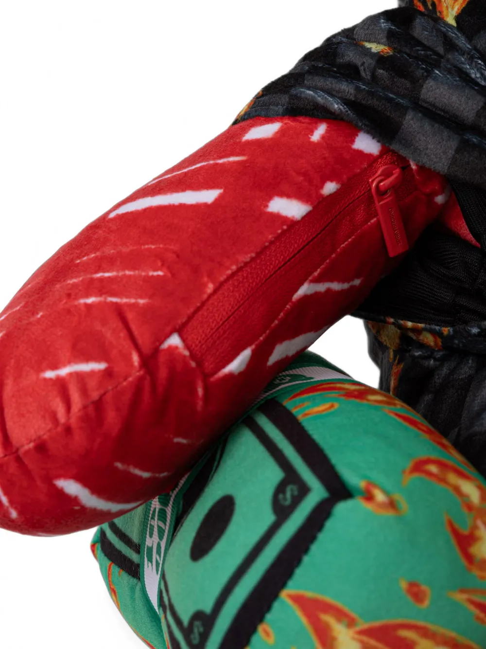 Sprayground Rugzak met beer-design Rood