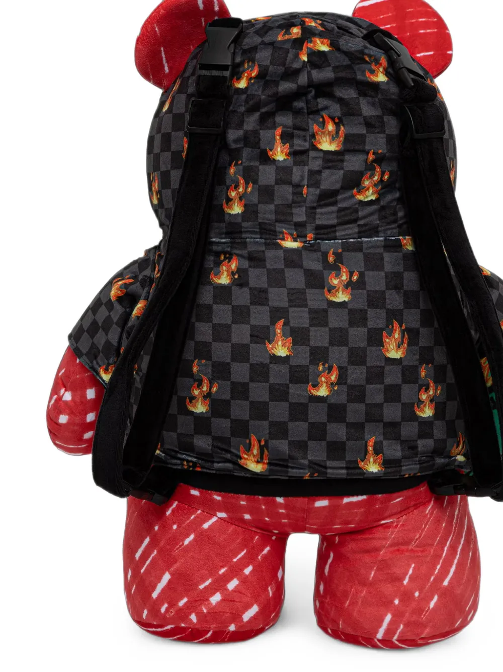 Sprayground Rugzak met beer-design Rood