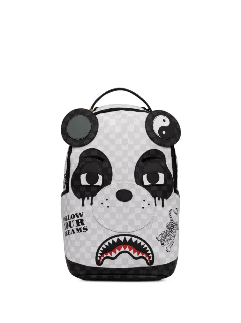 Sprayground Zaino a scacchi con motivo panda
