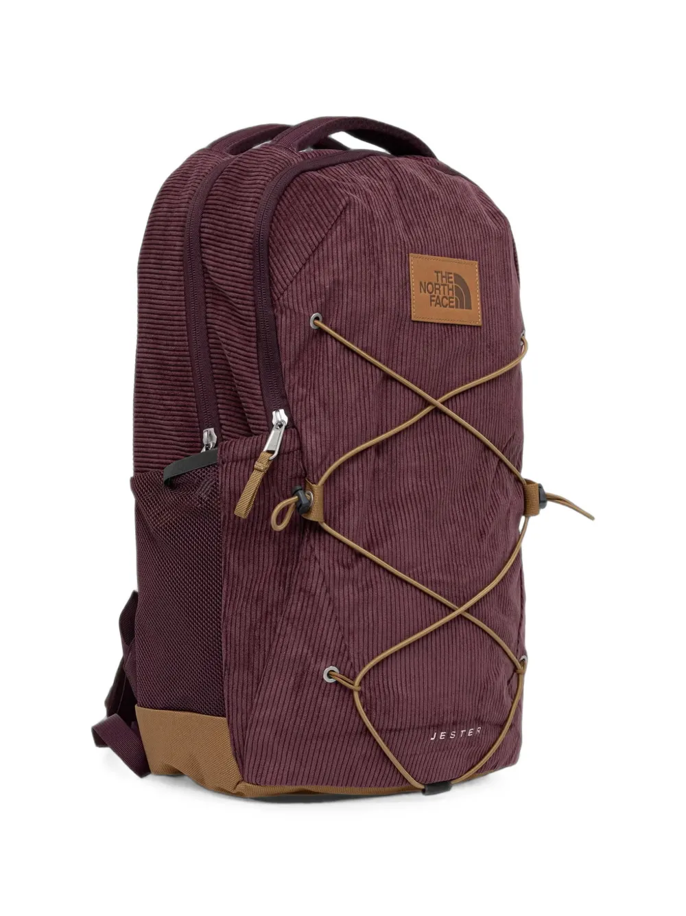 The North Face Jester Pro ribfluwelen rugzak Paars
