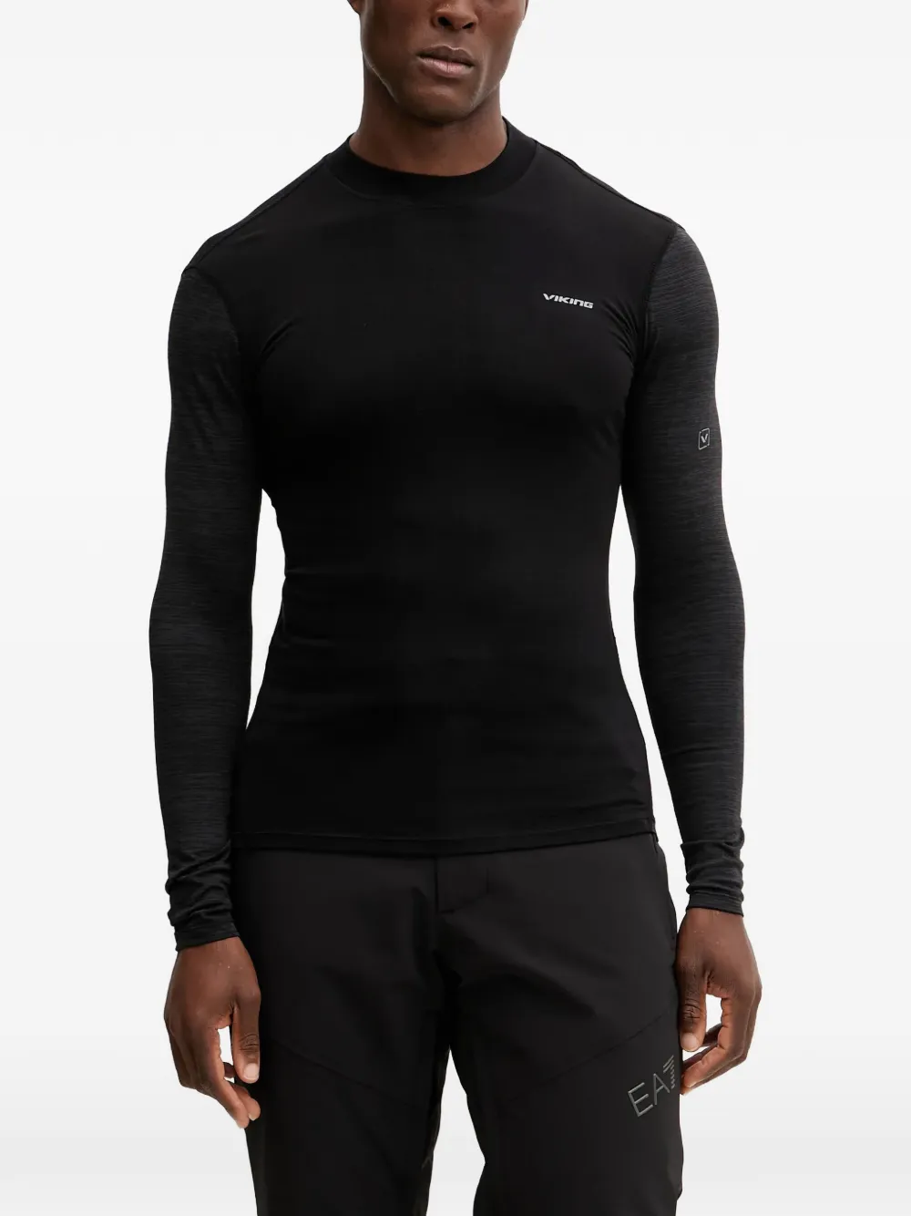 Viking Novena logo-print panelled ski base layer T-shirt