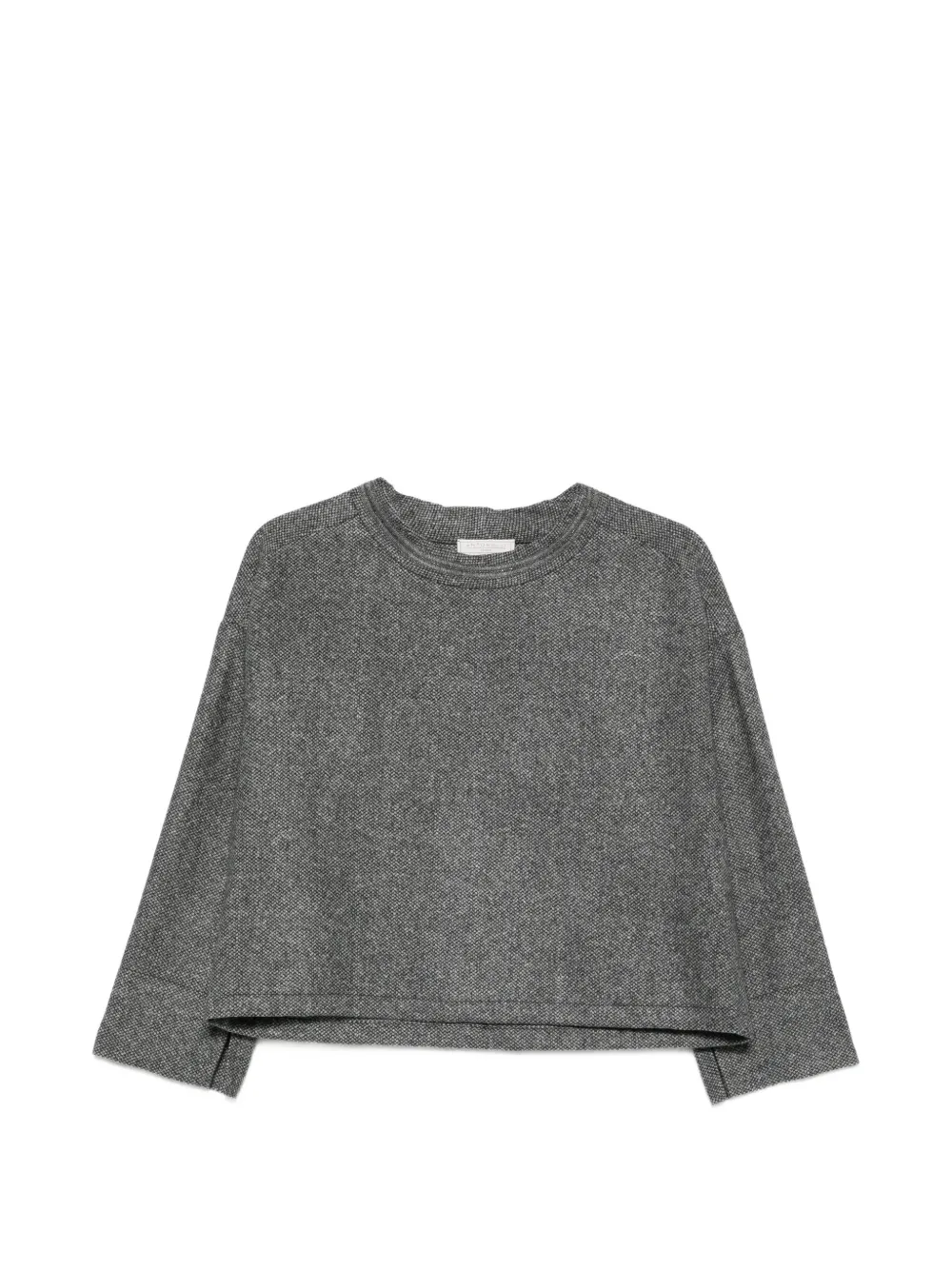 Antonelli bead-embellished melange-effect sweater