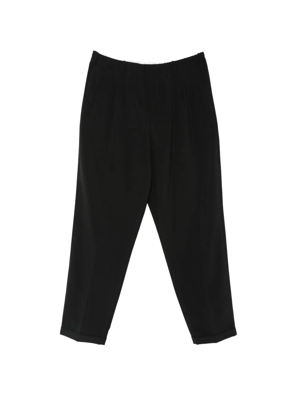 Magliano pleated elasticated-waistband trousers - Noir Magliano pleated elasticated-waistband trousers - Noir