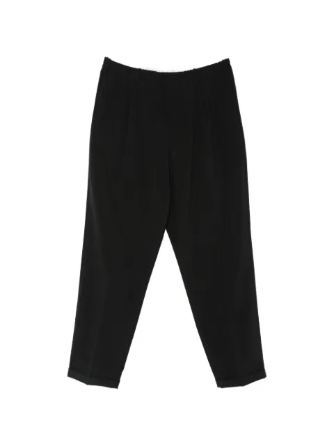 Magliano pleated elasticated-waistband trousers