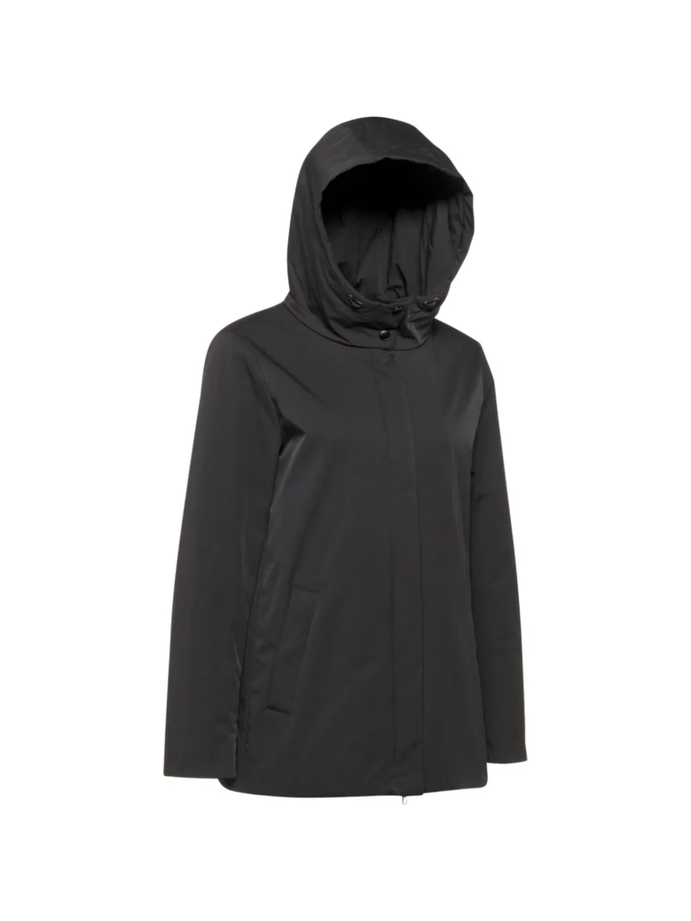 Geox Spherica jas met capuchon Zwart