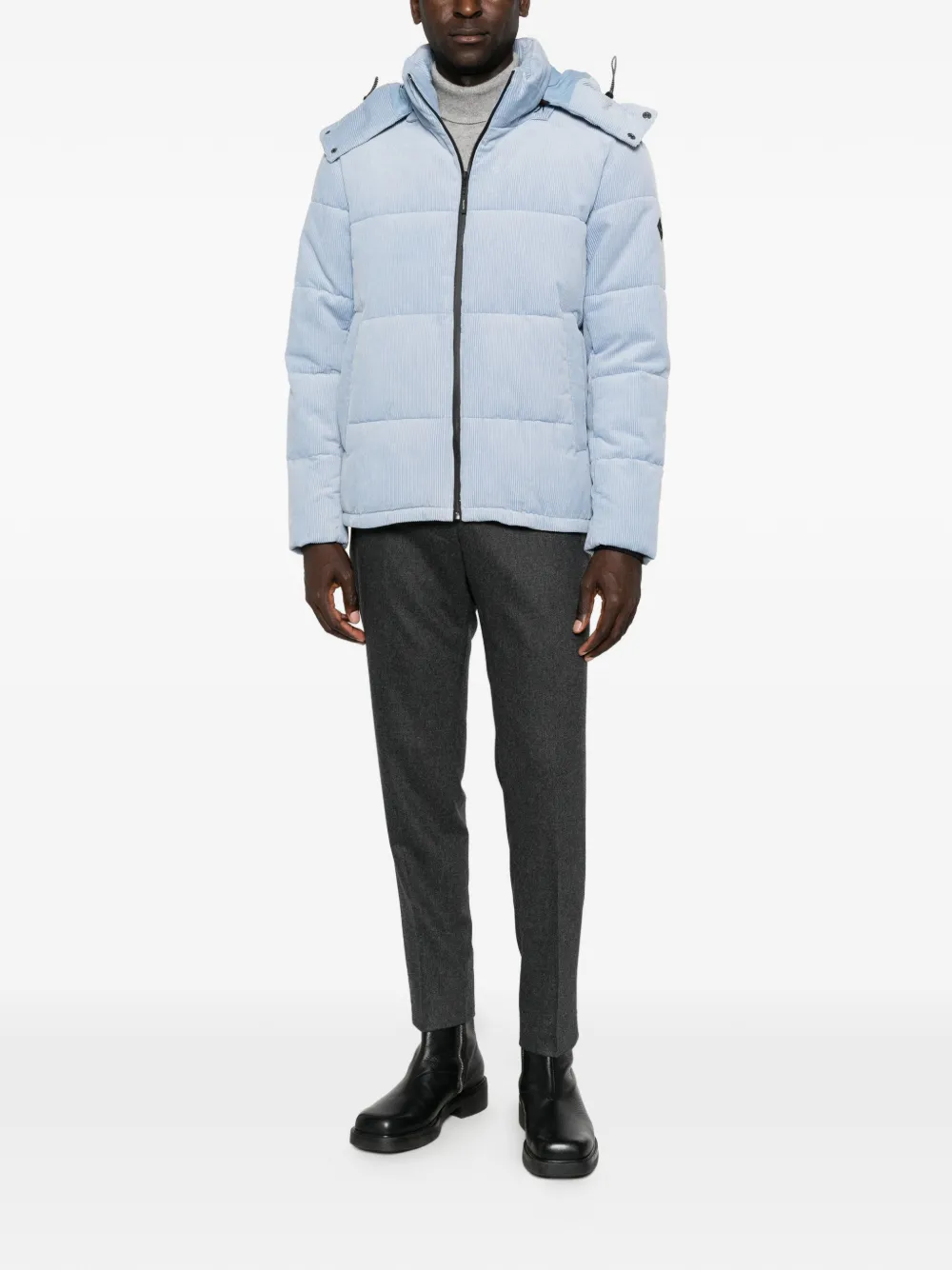 PT Torino Geplooide pantalon Grijs