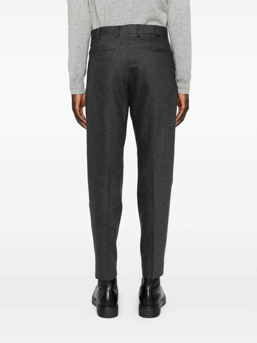 PT Torino Geplooide pantalon Grijs