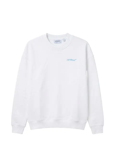 Off-White Arrows-print cotton sweatshirt