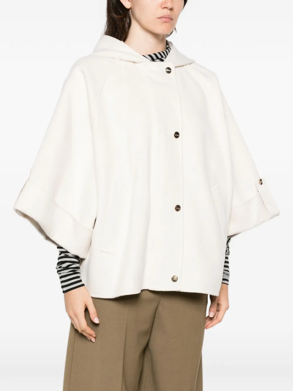 LIU JO Jack met capuchon Beige