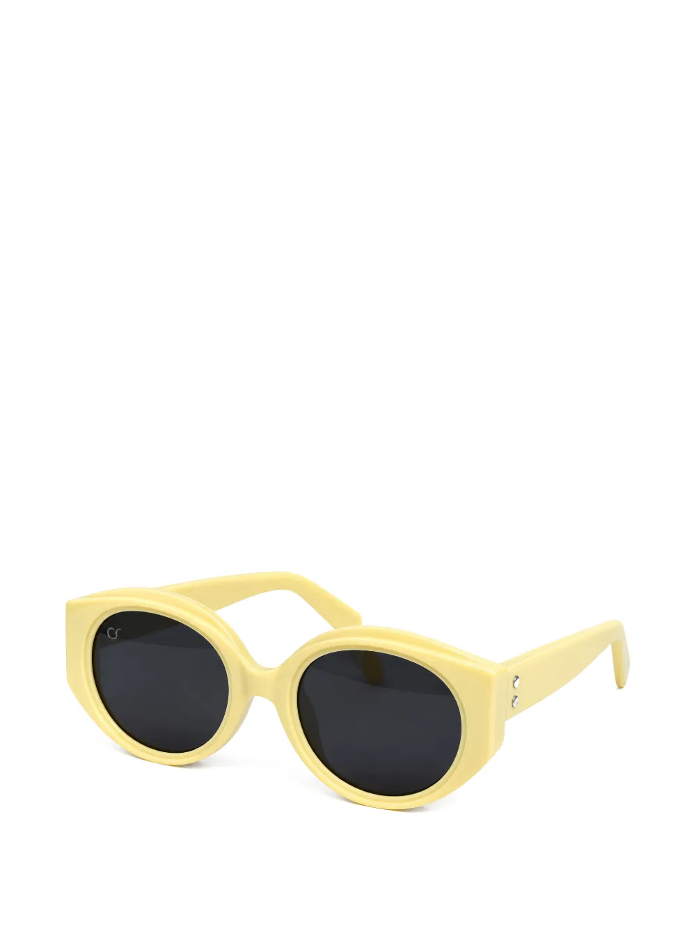 OS SUNGLASSES KIDS Happy zonnebril met rond montuur Geel